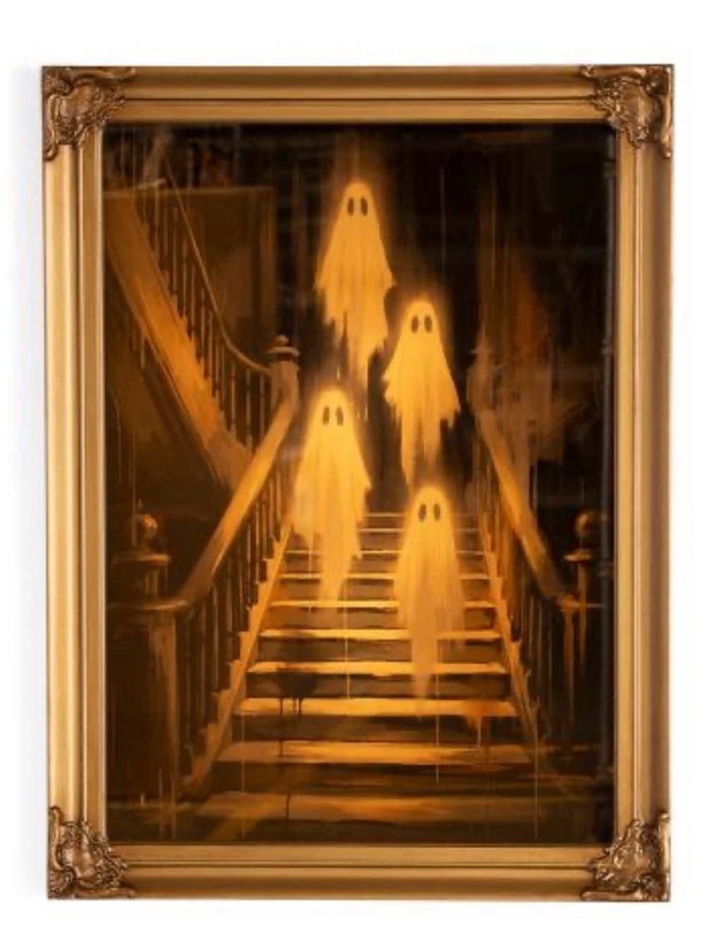 Martha Stewart Halloween Ghost Mirror